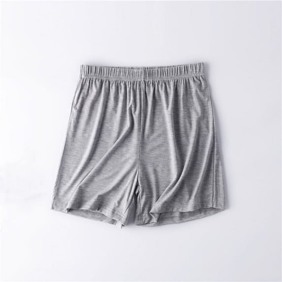 Womens Shorts JIANLAI Lady’s Short Sleepers Light and Flexible, Soft and Comfortable, Pull-String Pajama Pants, Summer Shorts, Cool Fabric M-XXXXL Grey