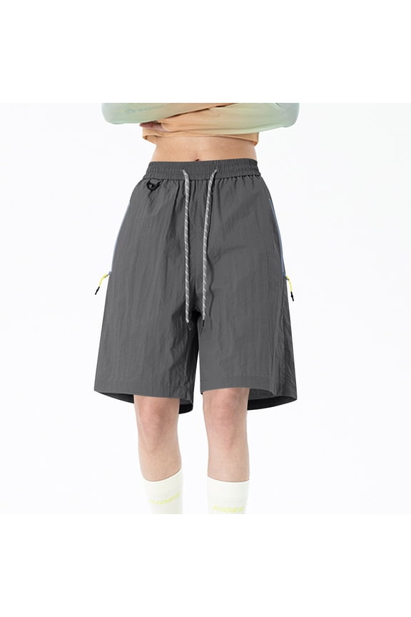 Womens Shorts Outdoor Drying Workwea Curved Knife Pants Paratrooper Sports Pants Shorts Everyday Shorts for Women