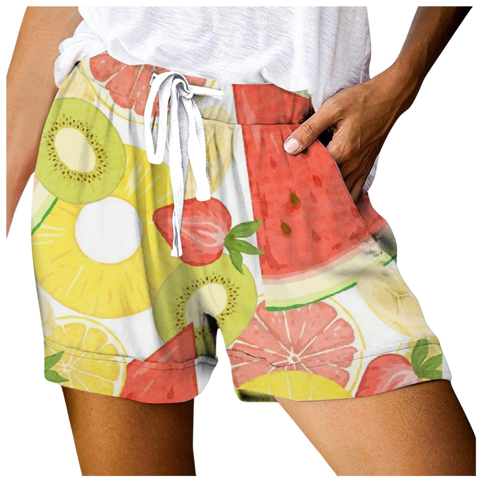 Womens Shorts: Women's High Waisted Biker Shorts Anti Chafing Cotton Slip Shorts Boy Shorts