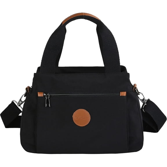 Womens Shoulder Handbag Purses Multi-layer Lightweight Crossbody Bag Top Handle Tote Bag Travel Satchel Bag