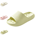 thumbnail image 1 of Womens Shower Shoes Casual Fashion Home Slippers Shower Shoes Pool Slides Sandals Thick Sole Soft Sole Lightweight Breathable Slippers Green 7 [EU-38], 1 of 5