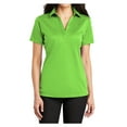 thumbnail image 1 of Womens Silk Touch Polyester Performance Polo Lime 3X-Large, 1 of 6