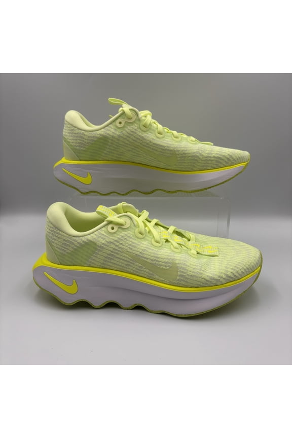 Womens Size 6.5 Nike Motiva Barely Volt White Casual Sneakers DV1238-703 NEW