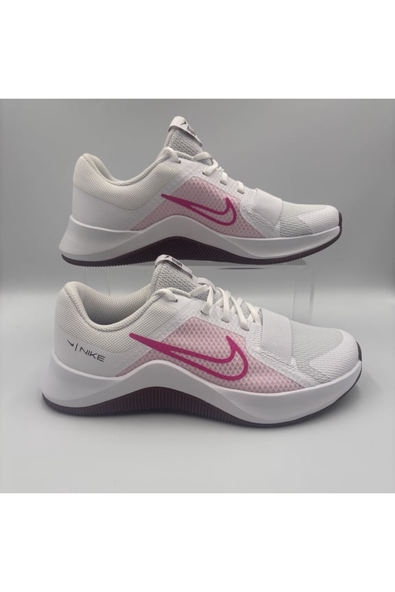 Womens Size 8 Nike MC Trainer 2 White Pink Foam Running DM0824-105