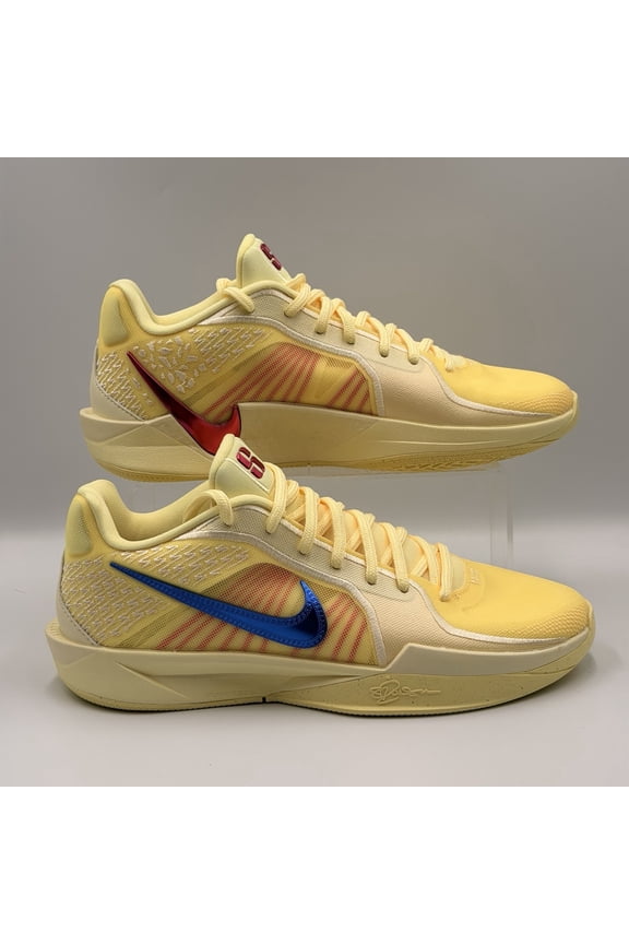 Womens Size 9 Nike Sabrina 2 Citron Yellow Basketball Shoes FQ2174-800