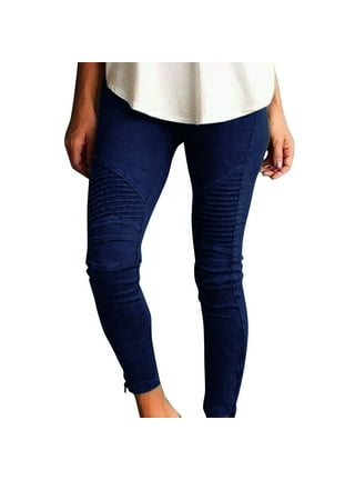 Women's Must-Have Colored High Rise Ankle Skinny Jeans Stretch Denim  Jeggings 