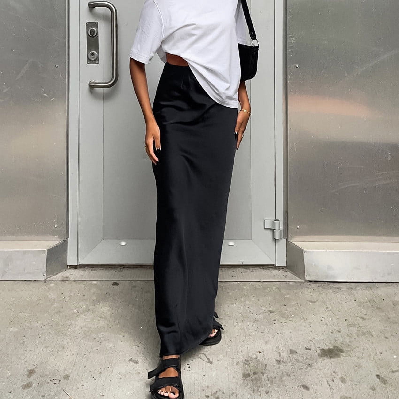 silk skirts and dresses 12 Effortless Silk Skirt Outfits to Elevate Your Everyday Look