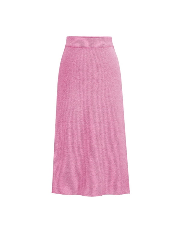 Skirts Winter Wool Skirt Long Woolen Skirt Thick Skirt Spring Summer Fashion Skirt