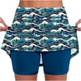 thumbnail image 1 of Womens Skorts with Pockets, Tummy Control Camo Printed Skorts for Women High Waist Athletic Sports Pants,Skirt Casual Shorts, 1 of 5