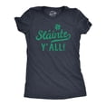 thumbnail image 1 of Womens Slainte Yall T Shirt Funny St Paddys Day Parade Good Health Toast Tee for Ladies Womens Graphic Tees, 1 of 7