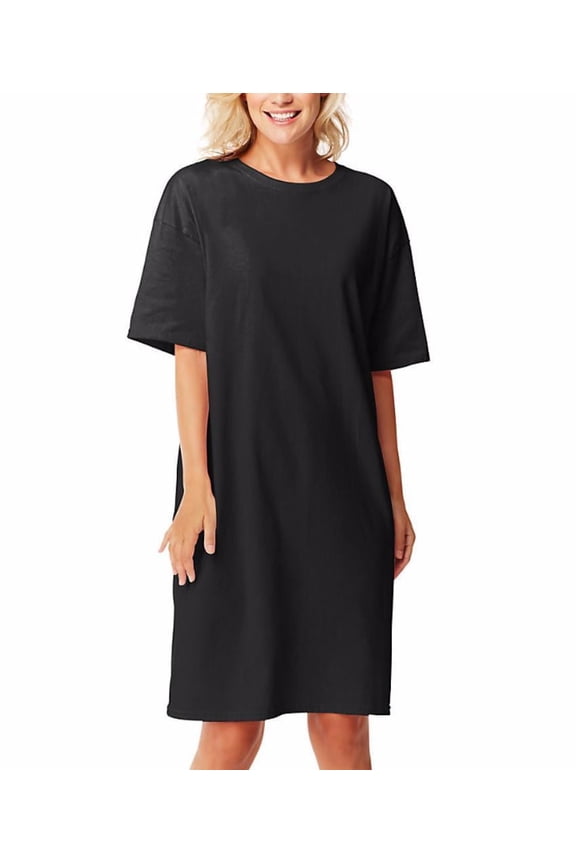Womens Sleepshirt Short Sleeve Ruffle Seams Nightgown Soft Sleeping Shirts Loungewear Nightshirts