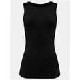 thumbnail image 1 of Womens Sleeveless Crew Neck Tank Tops Fashion Summer Casual Basic Slim Fit Racerback Top Shirt Blouses, 1 of 5