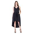 thumbnail image 1 of Womens Sleeveless High Low Dress, 1 of 9
