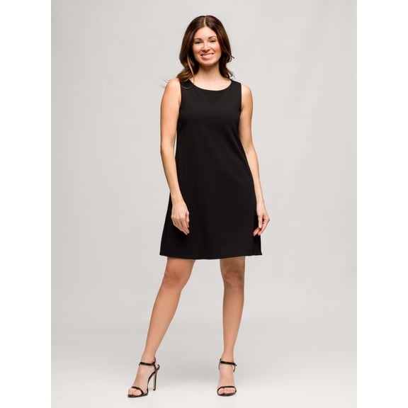 Womens Sleeveless Shift Dress