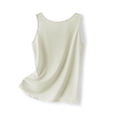 thumbnail image 1 of Womens Sleeveless Tank Top Basic Solid Color Summer Casual Loose Fit Lightweight Camisole Blouse, 1 of 4