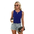 thumbnail image 1 of Womens Sleeveless Tank Top Blue XL, 1 of 7