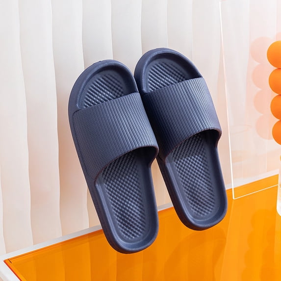 Womens Slides Men Ribbed Texture Eva Slides Open Toe Shower Shoes Indoor Outdoor Bathroom Pool Beach Spa Garden Lounge Daily Casual Footwear