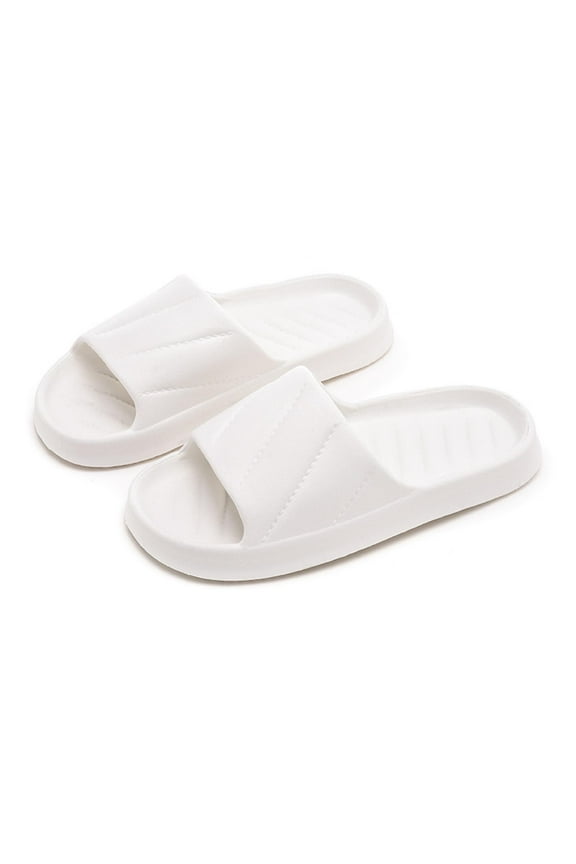 Womens Slides for Men Diagonal Striped Eva Foam Slides Open Toe Platformed Slides Bathroom Gym Spa Poolside Beach Indoor Outdoor Casual Outfits