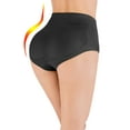 thumbnail image 1 of Womens Slim Shaper Seamless Underwear Butt Lifter Padded Butt Hip Enhancer Panties with Tummy Control, 1 of 8