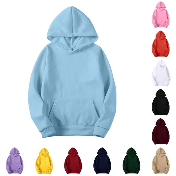Womens Slim Sweatshirts Pullover Hoodies Artificial Short Velvet Sweaters Long Sleeve With Pockets Winter Fall Outfits Clothes