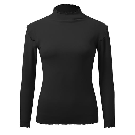 Womens Slim Thermal Top Vest Winter Tops For Women Crew Neck Lined Thermal Thermal Underwear Slim Tops Long Sleeve Thermal Shirts