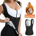 thumbnail image 1 of Womens Slimming Shaper T Shirt- Hot Thermo Shapewear- Exercise & Workout Sauna Suit- Abdominal Trainer- Upper Body Fat Burner for Weight Loss, 1 of 3