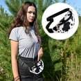 thumbnail image 1 of Womens Sling Bag, Sport Waist Pack Bag For Men Women Running Pack With Zipper Print Runner Belt Travel For Hiking Fitness, Cycling, Gym Clearance Sale, 1 of 4
