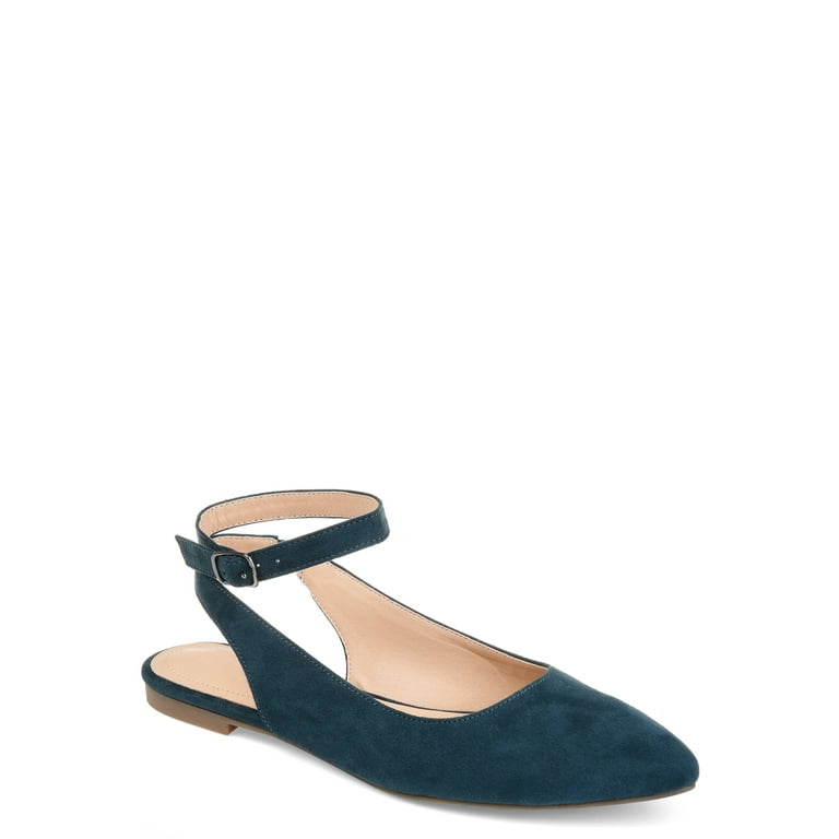 Back strap flats sale