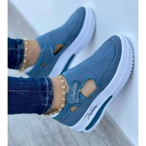 Womens Slip On Loafers Shoes Fashion Canvas Sneakers Casual Classic Fall Soft Lightweight Comfortable Breathable Non-Slip Flat Walking Shoes Clearance Sale