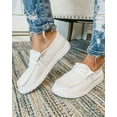 thumbnail image 1 of Womens Slip On Casual Shoes for Women | Lightweight Canvas Sneakers | Memory Foam Loafers Shoes, 1 of 3