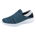 thumbnail image 1 of Womens Slip On Sneakers Comfortable Summer Walking Shoes Non Slip Breathable Mesh Sneakers, 1 of 6