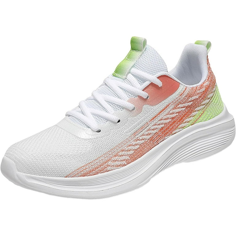 スニーカー [Insoles Included] TENNIS WOMAN ELLY - LEMON Womens Slip On Walking Shoes,Women's Walking Shoes
