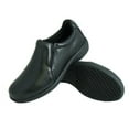 thumbnail image 1 of Womens Slip-Resistant Casual Work Shoes, Black - Size 7.5 Wide, 1 of 1