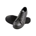 thumbnail image 1 of Womens Slip Resistant Leather Work Shoes Lace-Up Flat Shoes Low-Top Casual Walking Shoes, 1 of 6