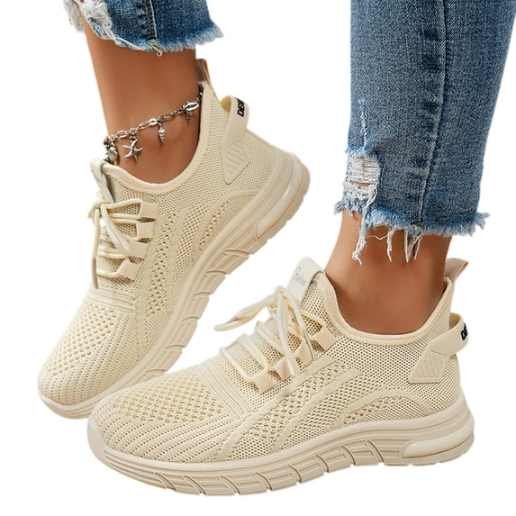 Womens Slip Resistant Work Shoes Tennis Running Fashion Sneakers Comfortable Athletic Gym Workout Slip on Shoes