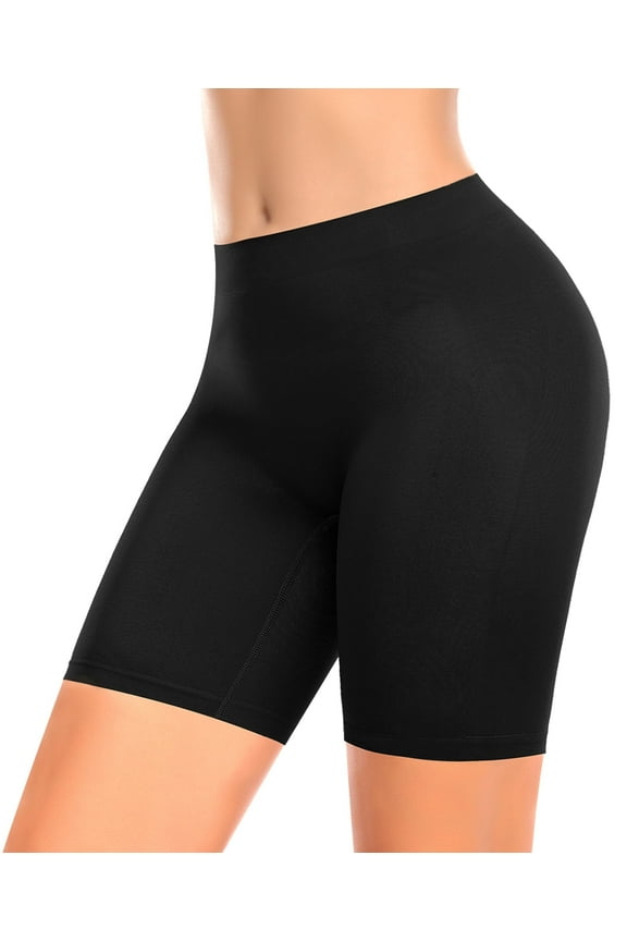 Womens Slip Shorts for Under Dresses Seamless Anti Chafing Underwear Boyshorts Panties Under Skirts Safety Shorts