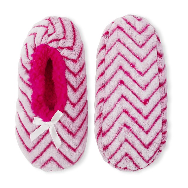 Womens Slipper Socks Chevron