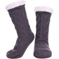 thumbnail image 1 of Womens Slipper Socks Winter Warm Fleece Lined Socks Cozy Soft Thick Fuzzy Non Slip Indoor Christmas Socks, 1 of 5