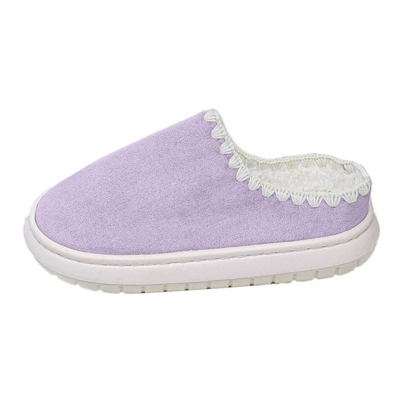 Womens Slippers Fluffy Slippers Cozy Lined Slippers For And Winter Warm Indoor Outdoor Soft Comfortable On Shoes