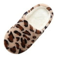 thumbnail image 1 of Womens Slippers Indoor, Cozy Memory Foam House Slippers for Women Slip On, Comfy Soft Flannel Womens Bedroom Slippers, 1 of 5