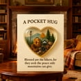 thumbnail image 1 of Womens Small Gifts Camping Pocket Card Gift, Pocket Hugs for Coworkers, Gifts for Men Daughter Pocket Hug, Hug Card Personalized Pocket Hug(1pcs), 1 of 4