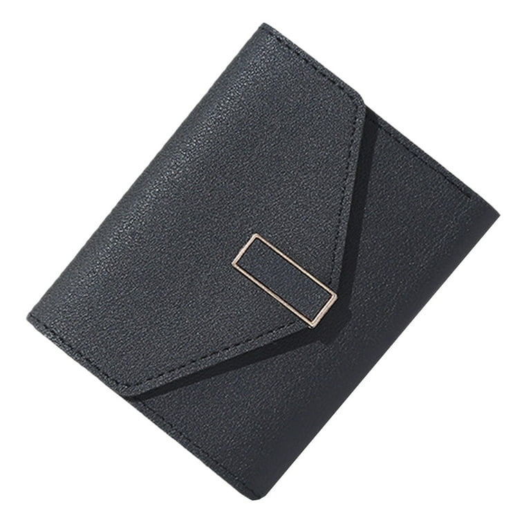 Womens Small Leather Pocket Wallet Ladies Mini Purse With ID Window Leather Wallets for Women Wallet Size Picture Frames Handmade Leather Wallet