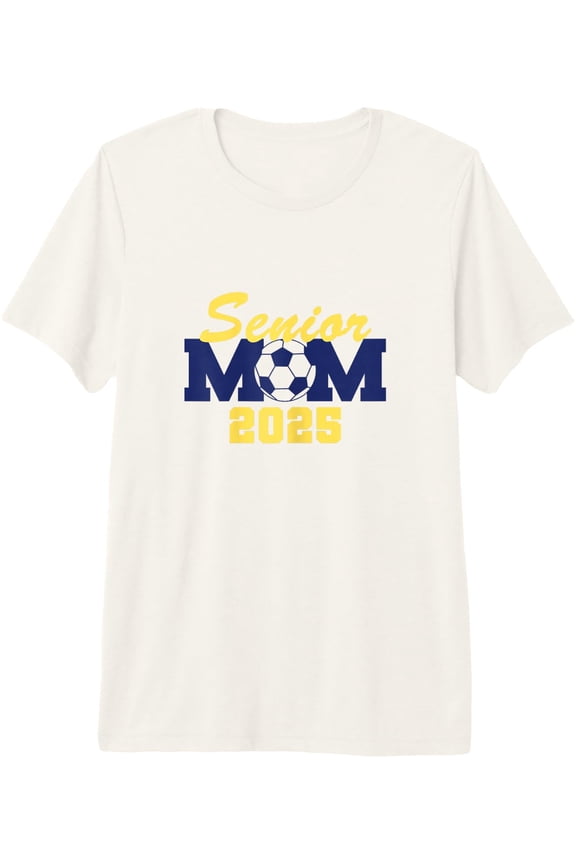 Womens Smith 17, Navy Blue Text, Senior Mom T-Shirt