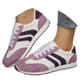 thumbnail image 1 of Womens Sneakers Casual Shoes Platform Lace Up Casual Walking Shoes Fashion Comfortable Leather Upper Sneakers for Daily Wear Slip Sole Lightweight Design Durable Construction All Day Footwear, 1 of 5