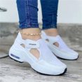 thumbnail image 1 of Womens Sneakers Fashion Sneakers Platform Casual Running Lightweight Breathable Comfortable Walking Shoes Loafers, 1 of 3