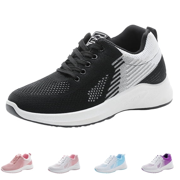 Womens Sneakers Lightweight Tennis Walking Shoes Sports Running Shoes for Woman Mesh Breathable Gym Fashion Sneakers Athletic Comfortable Casual,38
