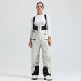 thumbnail image 1 of Womens Snow Bibs Baggy Ski Pants Snowboard Overall Insulated Waterproof Windproof Warm Winter, 1 of 7