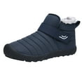 thumbnail image 1 of Womens Snow Boots Outdoor Male Warm Velvet Hook&Loop Snow Couples Mountaineering Boots Plus Female Boots, 1 of 6