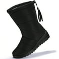 thumbnail image 1 of Womens Snow Boots Water-resistant Insulated Faux Fur Liner Winter Hiking Boots (Available in all US sizes), 1 of 7