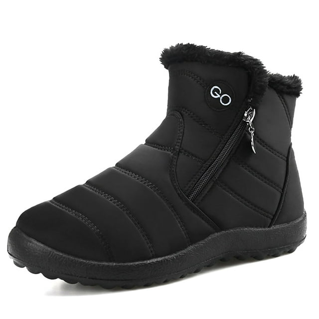 Womens Snow Boots Waterproof Ankle Boots Comfortable Keep Warm Winter Shoes for Women